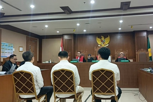 Terdakwa penyuap pejabat Ditjen Bea Cukai menjalani sidang di Pengadilan Tipikor Jakarta, Rabu (6/5/2026). Foto: Dok. Istimewa