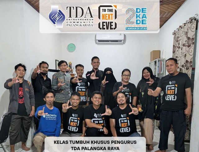 Kopdar Digital Marketing TDA Palangka Raya, Perkuat Jaringan Bisnis Antar Daerah