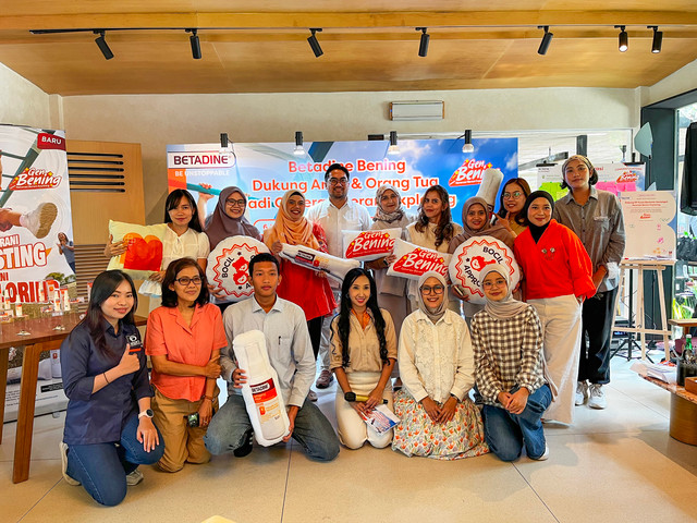 Media gathering Betadine, Rabu (6/5). Foto: Sarah Wulandari