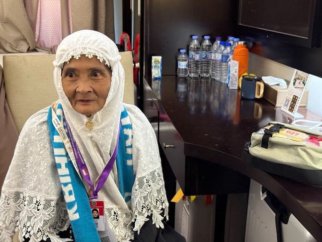 Nenek Jumarian saat ditemui di Madinah. Foto: Dok. MCH 2026