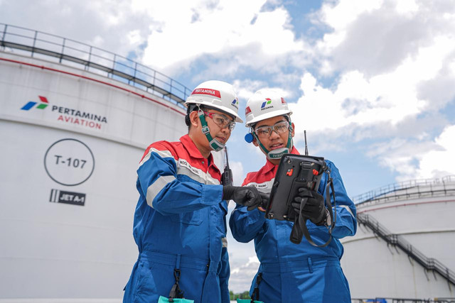 Ilustrasi pekerja Pertamina. Foto: Pertamina