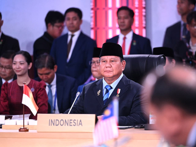 Presiden Republik Indonesia, Prabowo Subianto menghadiri sesi pleno Konferensi Tingkat Tinggi (KTT) ke-48 ASEAN yang digelar di Mactan Expo, Cebu, Filipina, Jumat (8/5/2026). Foto: Kris - Biro Pers Sekretariat Presiden