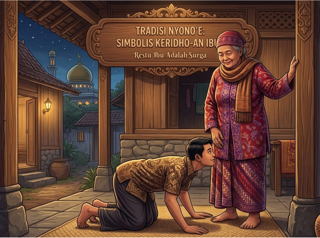 Gambar di hasilkan menggunakan teknologi kecerdasan buatan AI