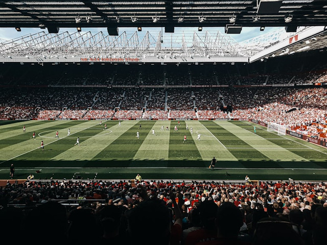 Ilustrasi link live streaming Sunderland vs MU, foto bukan pertandingan yang sebenarnya: Unsplash/Samuel Regan-Asante
