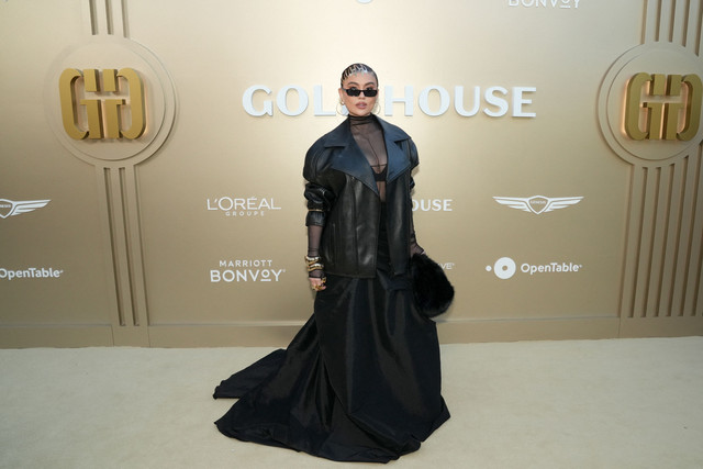 AGNEZ MO tiba di Gold House 5th Annual Gold Gala di The Music Center di Los Angeles, California, Sabtu (9/5/2026). Foto: Presley Ann/Getty Images/AFP