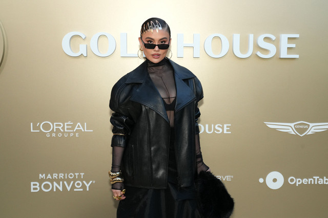 AGNEZ MO tiba di Gold House 5th Annual Gold Gala di The Music Center di Los Angeles, California, Sabtu (9/5/2026). Foto: Presley Ann/Getty Images/AFP