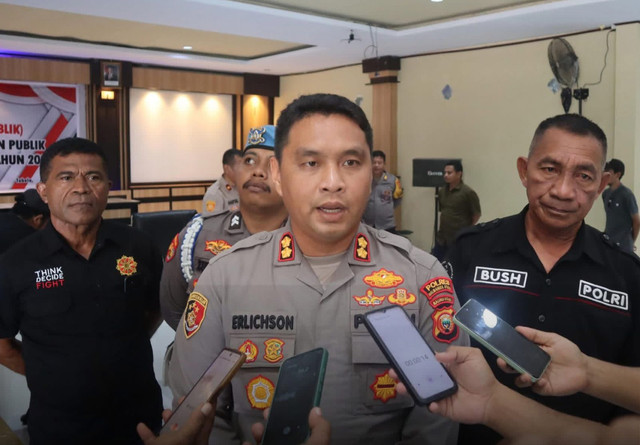 Kapolres Halmahera Utara, AKBP Erlicson Pasaribu. Foto: Dok. Istimewa