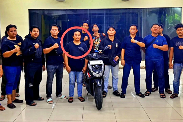 Pelaku pengadangan dan pemukulan ambulans di Depok. Foto: Dok. Polres Metro Depok