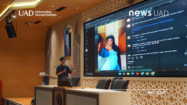 IMM FTI Universitas Ahmad Dahlan (UAD) menyelenggarakan Pelatihan Content Creative (Foto. IMM FTI UAD)