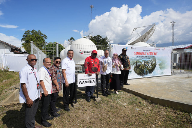 Kehadiran Community Gateway Wamena memperkuat pemerataan akses digital dan mendukung pengembangan ekonomi digital di wilayah Indonesia timur. Foto: dok. Telkom.
