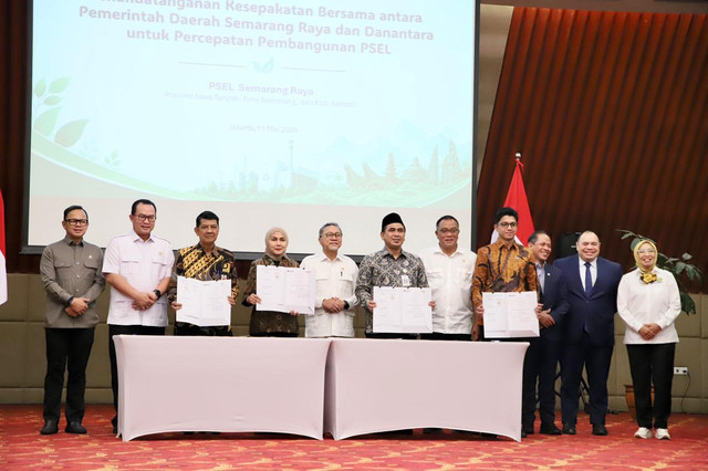 Wamendagri Bima Arya tegaskan komitmen Kemendagri kawal percepatan pembangunan PSEL di 25 lokasi guna atasi darurat sampah, Senin (11/5/2026). Foto: Kemendagri RI