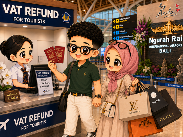 VAT Refund di PMK 81/2024 terintegrasi Coretax. (Gambar: Anda)