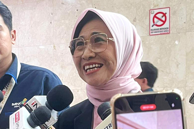 Ketua Komisi X DPR, Hetifah Sjaifudian di Kompleks Parlemen, Senayan, Jakarta, Selasa (12/5/2026). Foto: Nasywa Athifah/kumparan