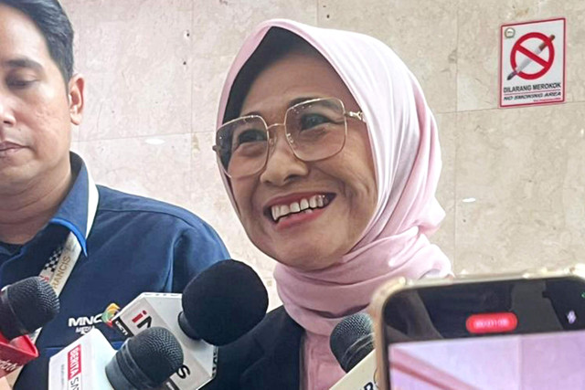 Ketua Komisi X DPR, Hetifah Sjaifudian di Kompleks Parlemen, Senayan, Jakarta, Selasa (12/5/2026). Foto: Nasywa Athifah/kumparan