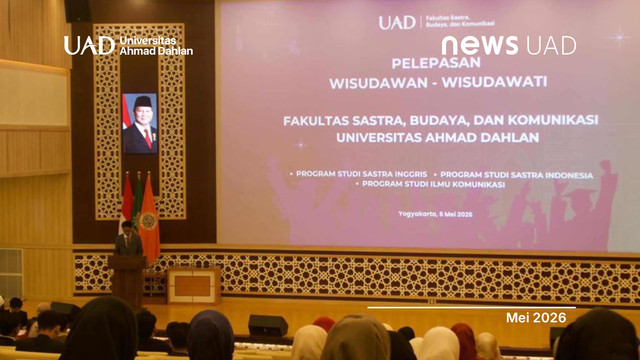 FSBK Universitas Ahmad Dahlan (UAD) Menggelar Pelepasan Wisudawan Wisudawati Periode III (Foto. Anove)