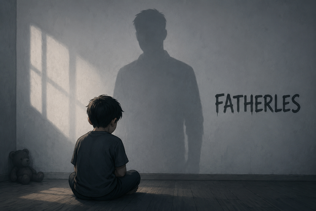 ilustrasi: fatherless foto:chatGPT
