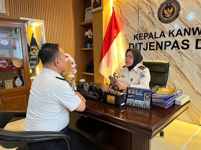 assessment jabatan eselon v oleh kakanwil ditjenpas diy (humas kanwil ditjenpas diy)