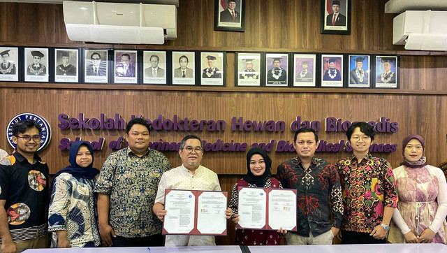 SKHB IPB dan Vetopet Animal Clinic Perkuat Sinergi Pendidikan Kedokteran Hewan