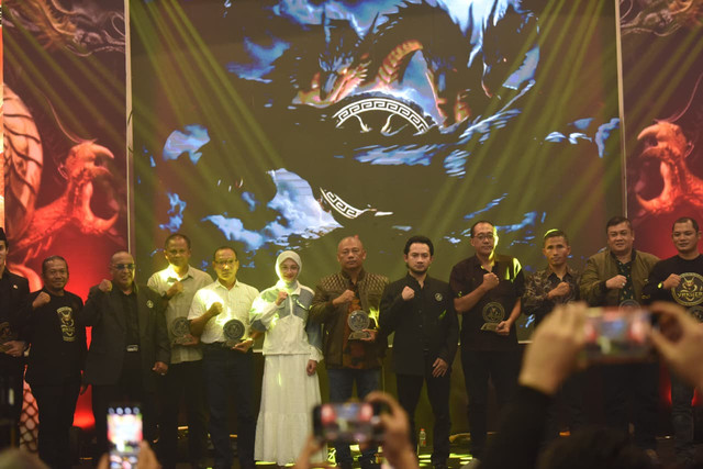 Deklarasi Yakuza Maneges di Kediri, dipimpin oleh Den Gus Thuba Topo Broto Maneges. Foto: Dok. Istimewa