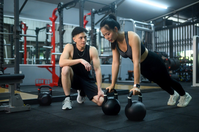 Ilustrasi latihan untuk fitness race. Foto: Shutterstock