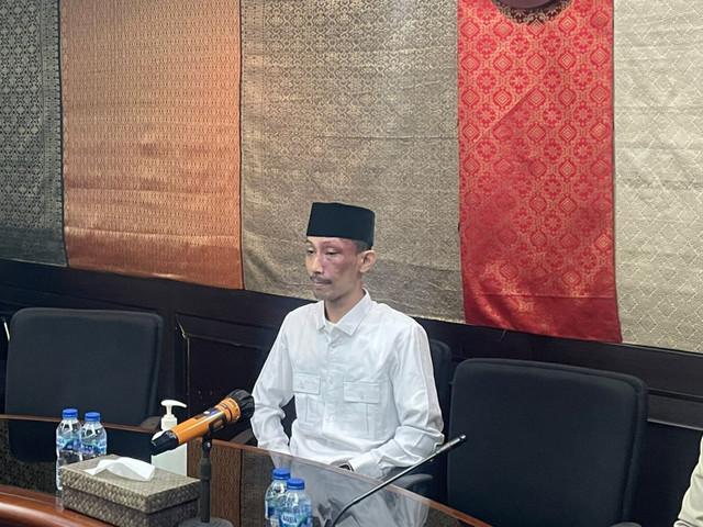Mahkamah Partai Gerindra akan menggelar sidang terhadap anggota Komisi D DPRD Jember, Ahmad Syahri Assidiqi di kantor DPP Partai Gerindra, Pasar Minggu, Jakarta Selatan, Jumat (15/5/2026). Foto: Jeni Ritanti/kumparan