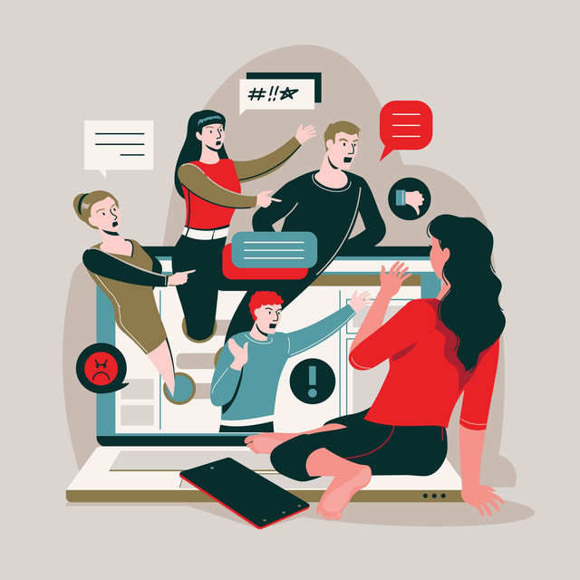 https://www.magnific.com/idn/vektor-gratis/konsep-ilustrasi-perundungan-dunia-maya_8918555.htm#fromView=search&page=1&position=7&uuid=f0cb77ab-1423-43a5-9d72-155d9fab54bf&query=Normalisasi+Trauma+di+Media+Sosial%3A+Edukasi+Psikologis+atau+Eksploitasi+Digital%3F