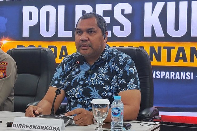 Direktur Reserse Narkoba Polda Kaltim Kombes Pol Romylus Tamtelahitu. Foto: Dok. Istimewa