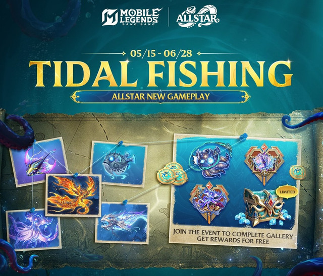 Tidal Fishing Mobile Legends 2026. Foto: x.com/MobileLegendsOL