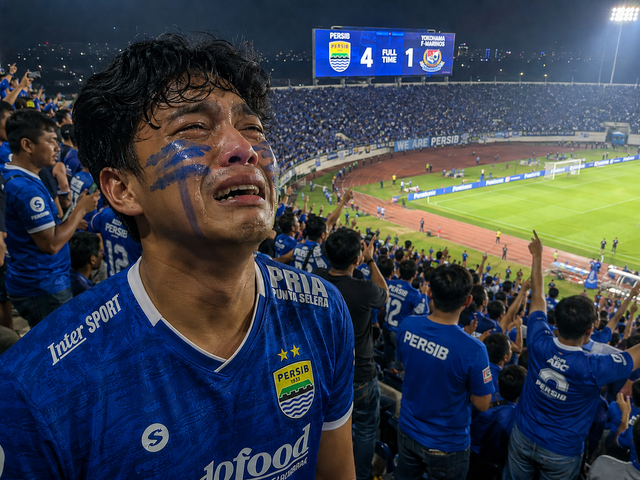 Ilustrasi ekspresi Bobotoh. Foto: Generated by AI