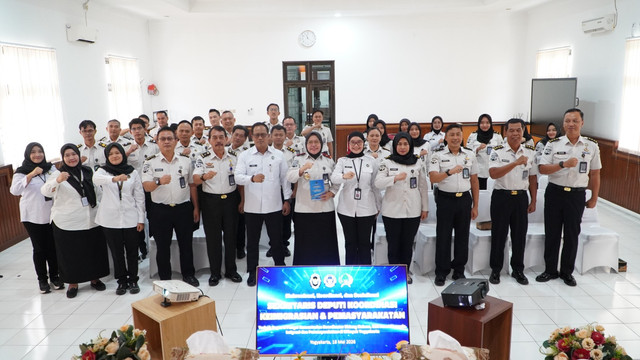 kunjungan kerja kemenko hukum, ham, dan imipas di diy (humas kanwil ditjenpas diy)