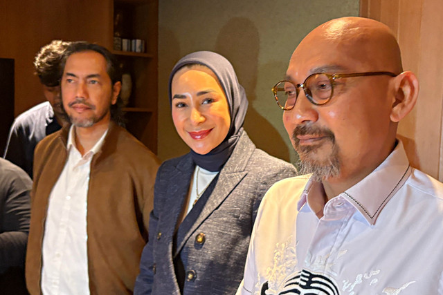 Erin Taulany saat jumpa pers di Senayan, Jakarta Pusat, Senin (18/5/2026). Foto: Vincentius Mario/kumparan