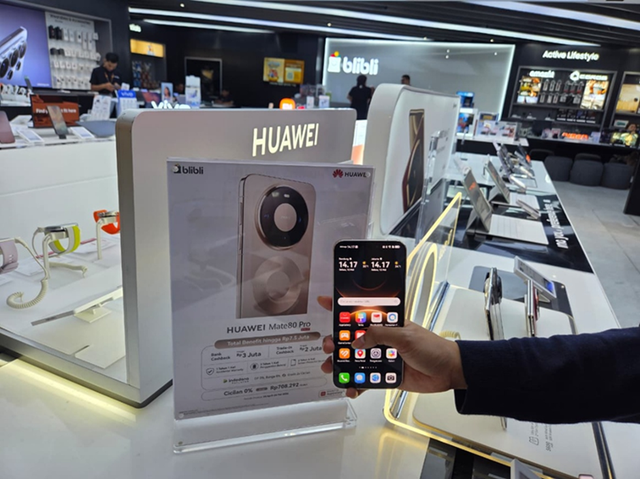 Promo cicilan HUAWEI Mate 80 Pro di Blibli. Foto: Blibli