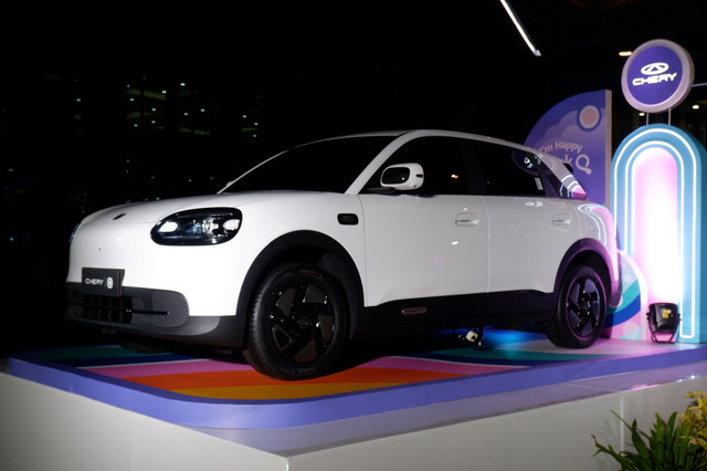 PT Chery Sales Indonesia resmi memperkenalkan mobil listrik Chery Q, Senin (18/5/2026). Foto: kumparan/Sena Pratama