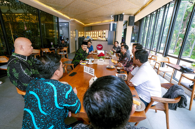 Mensos Gus Ipul ajak Aliansi DEMA PTKIN se-Indonesia kolaborasi lewat program KKN untuk sukseskan Sekolah Rakyat, Selasa (19/5/2026). Foto: Dok. Kemensos