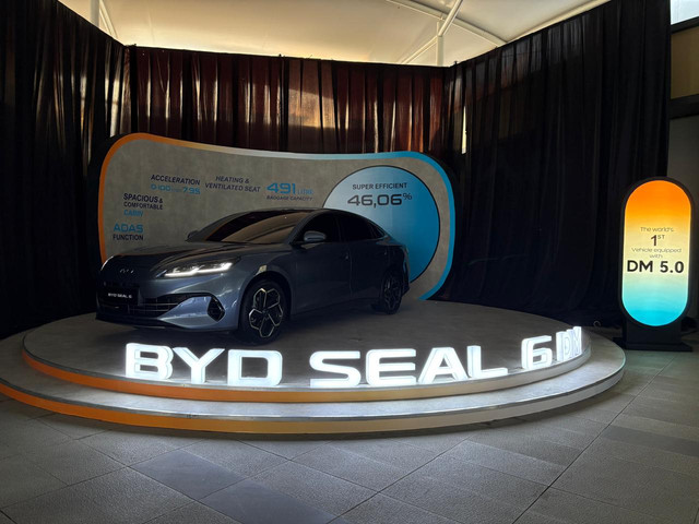 BYD Seal 6 DM. Foto: Fitra Andrianto/kumparan
