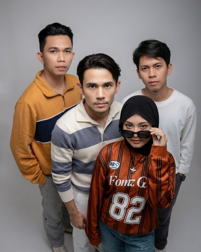 Unit alternative-pop yang lahir dari skena kreatif Palembang, VVONDERLAND, merilis single terbaru bertajuk Blanket & Moon. Foto: Dok. Istimewa
