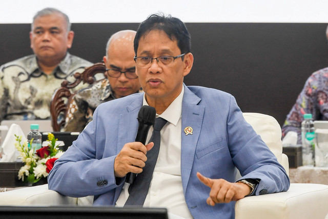 Menteri Keuangan Purbaya Yudhi Sadewa memberikan keterangan saat konferensi pers APBN KiTa edisi Mei 2026 di Jakarta, Selasa (19/5/2026). Foto: M Risyal Hidayat/ANTARA FOTO