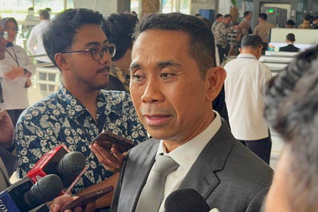 Anggota Komisi XI DPR Kamrussamad di Kompleks Parlemen, Senayan, Jakarta, Rabu (20/5/2026). Foto: Nasywa Athifah/kumparan