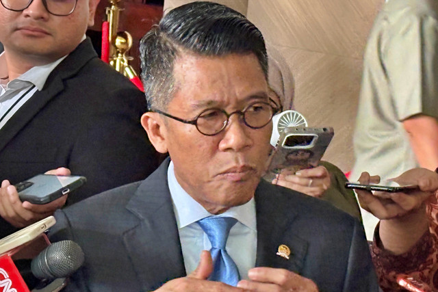 Ketua Komisi XI DPR RI, Misbakhun ditemui di Gedung DPR RI, Jakarta pada Rabu (20/5/2026). Foto: Argya Maheswara/kumparan