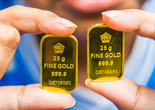 Emas masih menjadi produk investasi yang diminati belakangan ini. Foto: Shutterstock.