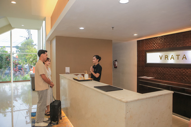 Pelayanan di VRATA Hotel Yogyakarta. Foto: Dok.Istimewa.