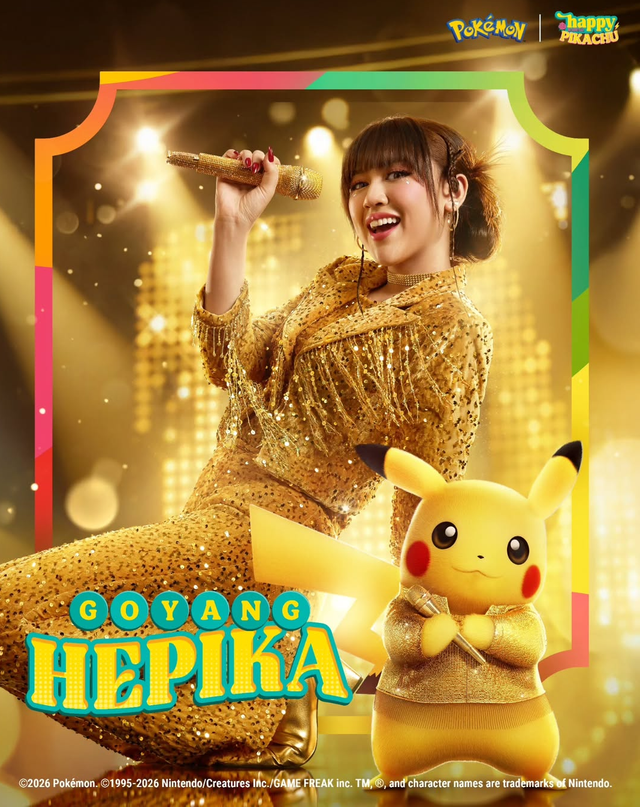 Happy Asmara kolab dengan Pokemon. Foto: Instagram @happy_asmara77
