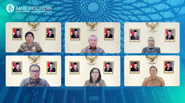 Rapat ADG Bank Indonesia dalam penyampaian BI RATE Mei 2026. Foto: Website Bank Indonesia (Publikasi Ruang Media)