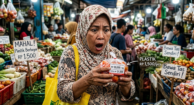 Ilustrasi situasi masyarakat. Foto: Gemini AI