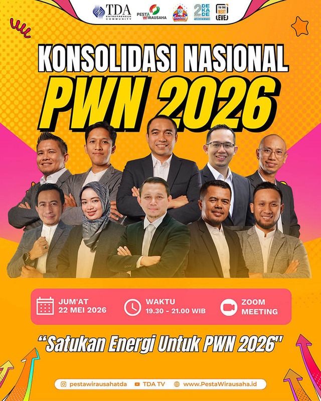 Konsolidasi Nasional PWN 2026 Momentum Satukan Energi Penggerak TDA se-Indonesia