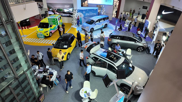 Wuling Exhibition Back to School with Disney and Marvel di Mal Kelapa Gading 3. Foto: Fitra Andrianto/kumparan