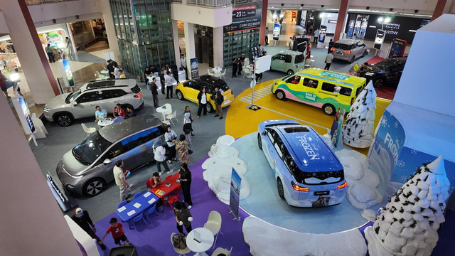 Wuling Exhibition Back to School with Disney and Marvel di Mal Kelapa Gading 3. Foto: Fitra Andrianto/kumparan