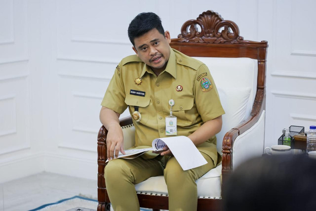 Gubernur Sumut Bobby Nasution. Foto: Dok. Pemprov Sumut