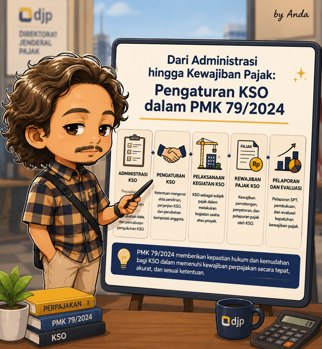PMK 79 Tahun 2024 Kepastian tentang Perpajakan KSO. (Gambar: Anda)