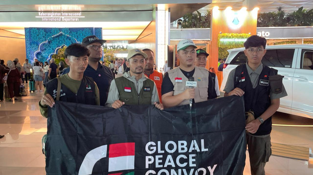 Relawan Tambahan dari Indonesia yang akan berangakat ikuti misi kemanusiaan Global Sumud Flotilla (Sumber : DT Peduli)